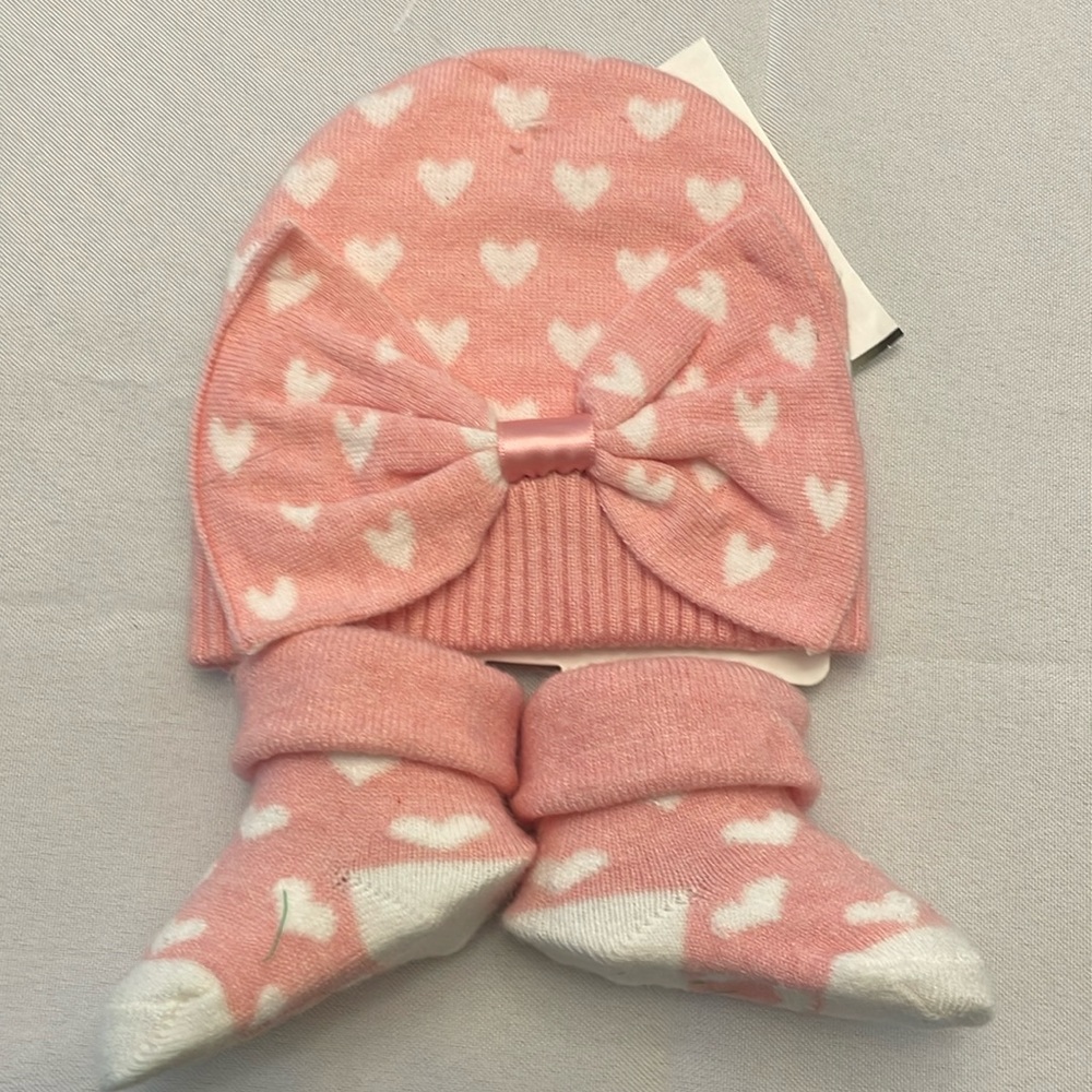 Baby Girl Pink & White Set